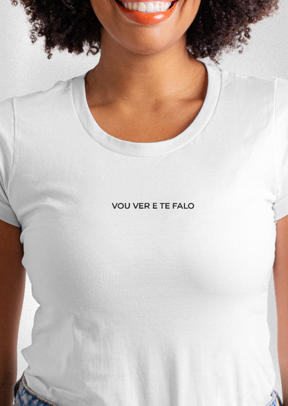 Babylook "Vou ver e te falo"