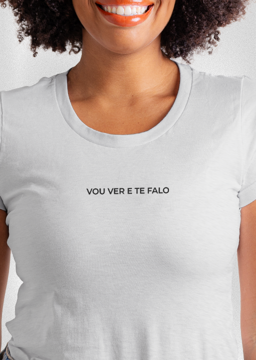 Babylook "Vou ver e te falo"