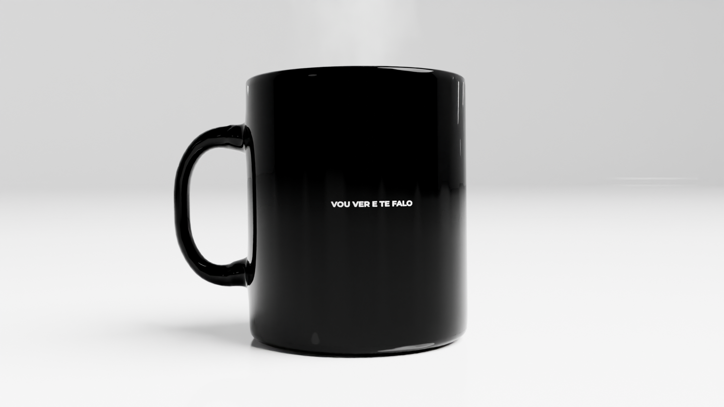 Caneca "Vou ver e te falo"