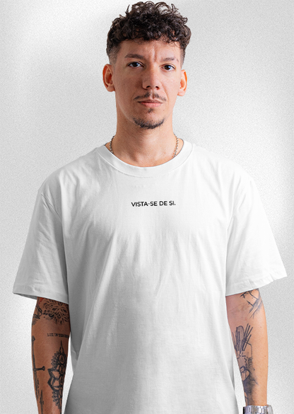 Camiseta Oversized "Vista-se de si"